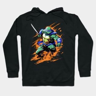 leonardo ninja turtle Hoodie